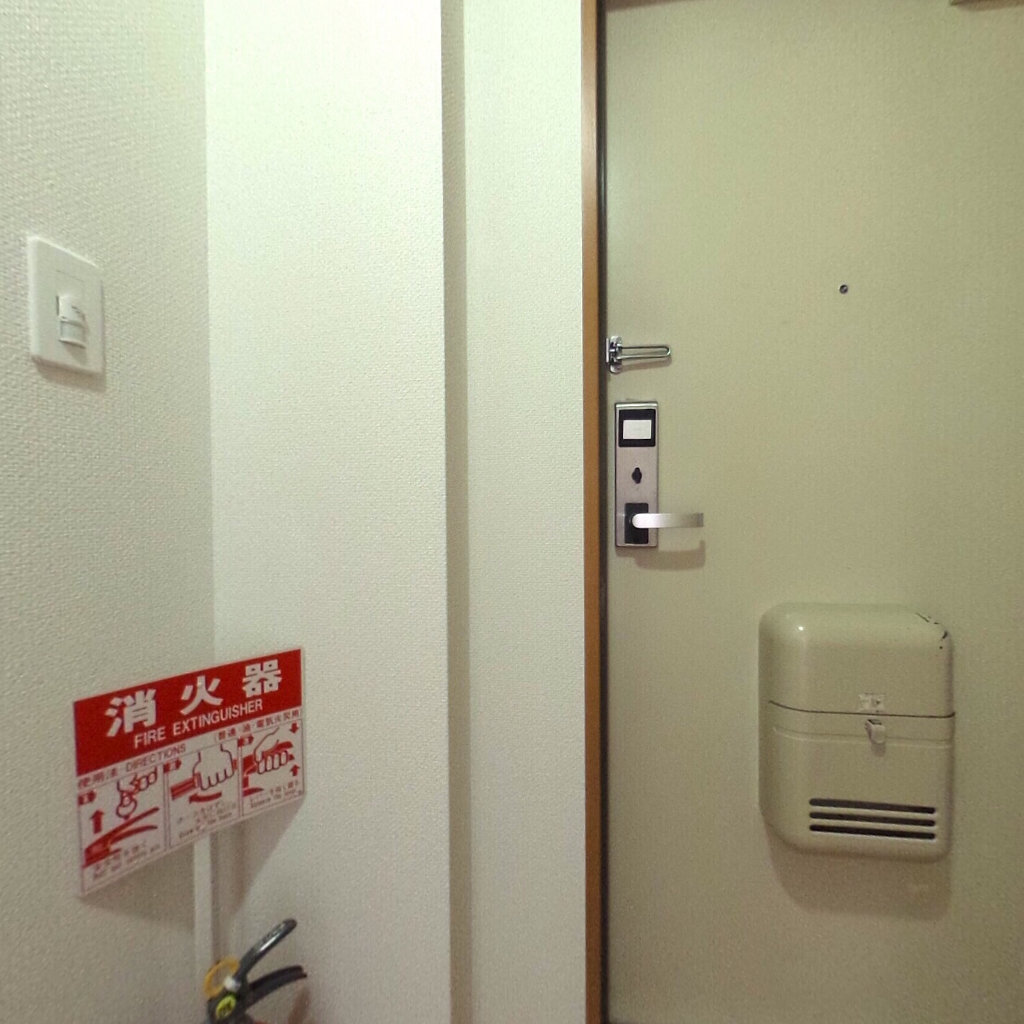 写真:スクエア緑の玄関ホール