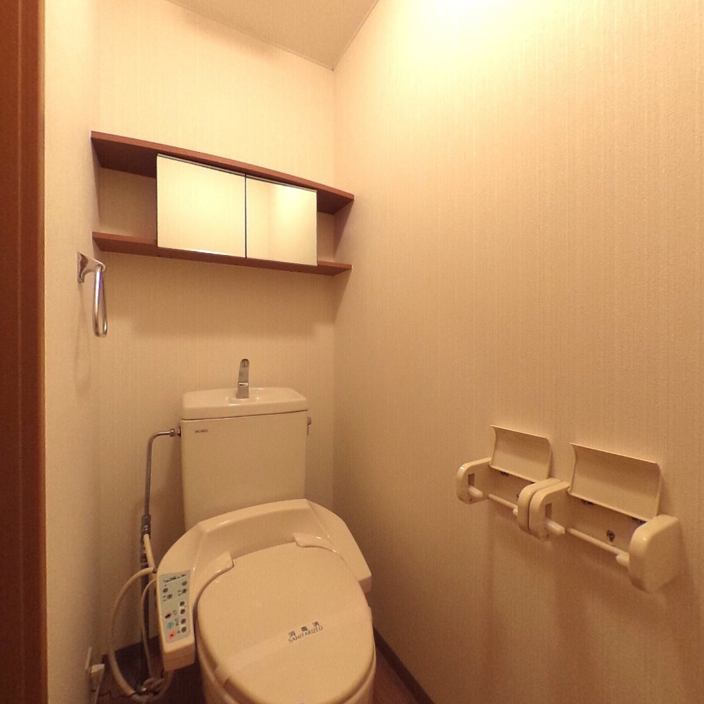 写真:Cozy Hillsのトイレ