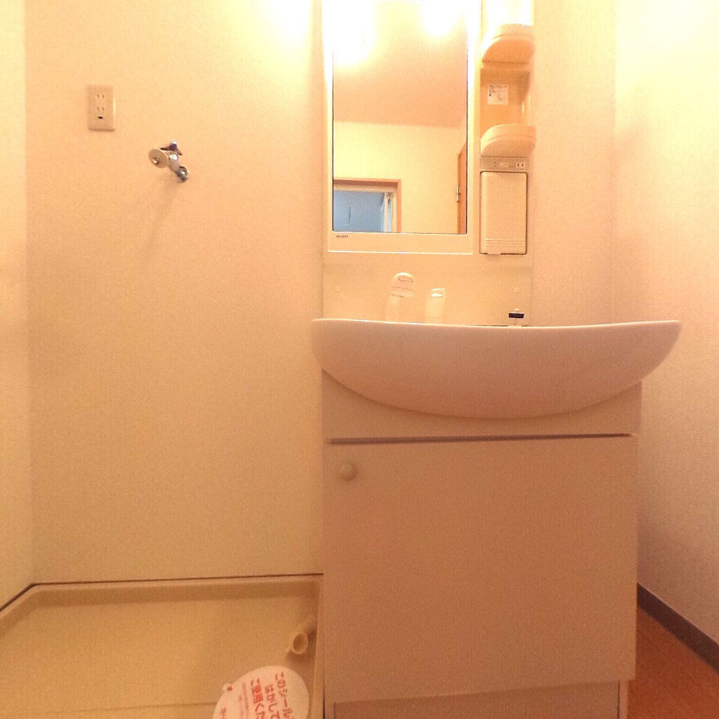 写真:ウルノアパートメントハウス805の洗面所