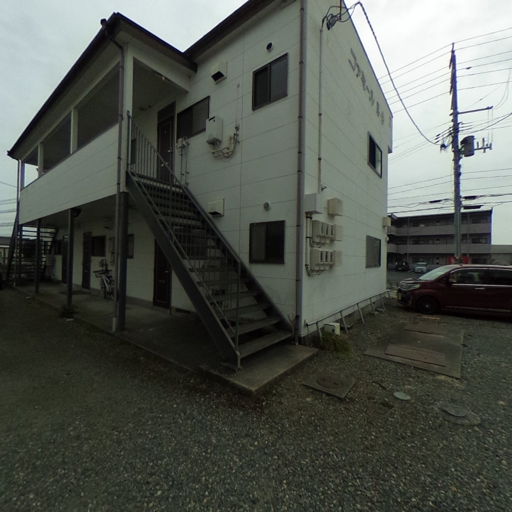 写真:コーポ落合2の建物全景