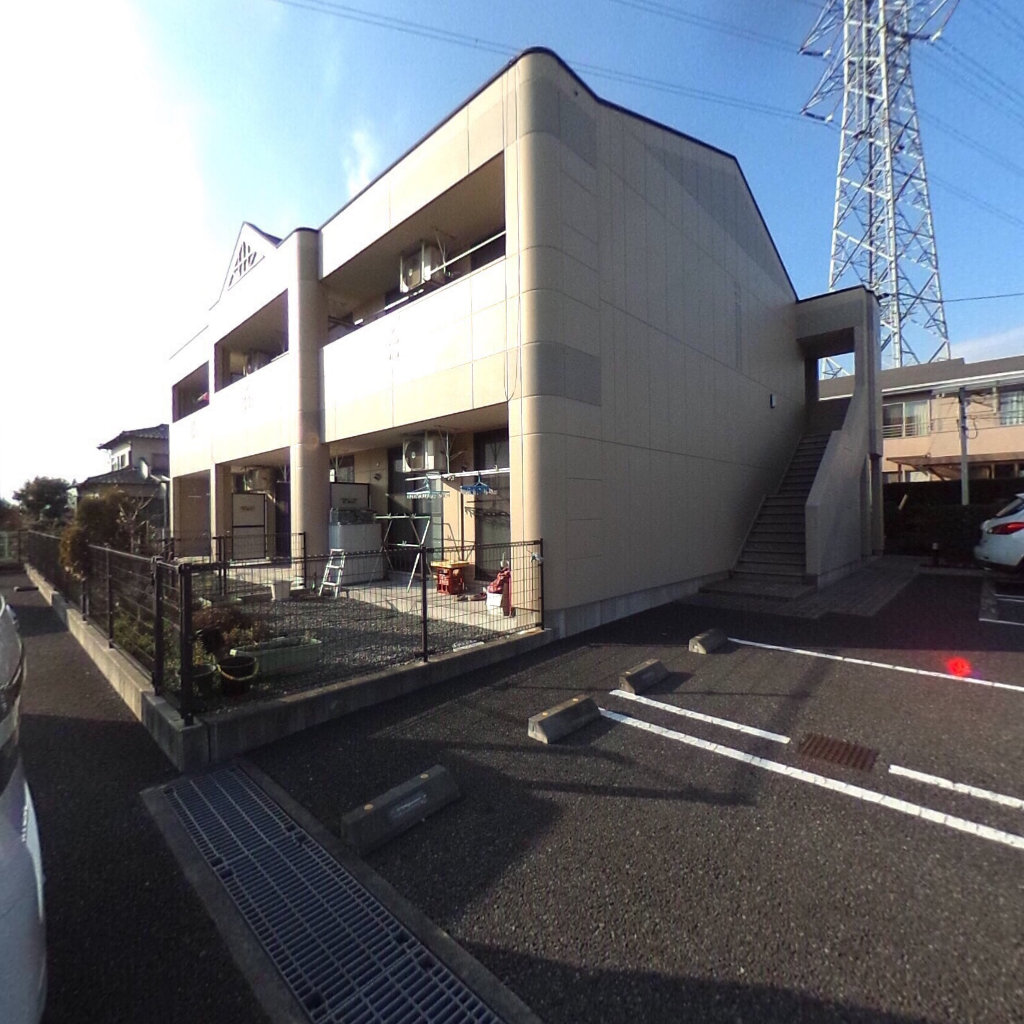 写真:パラシオン旭Bの建物全景