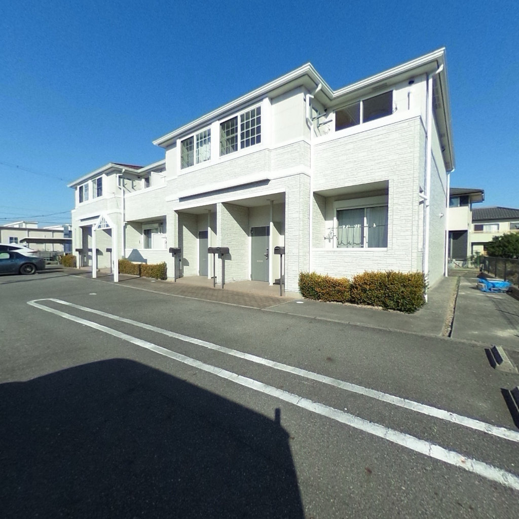 写真:レジデンス向野の敷地全景