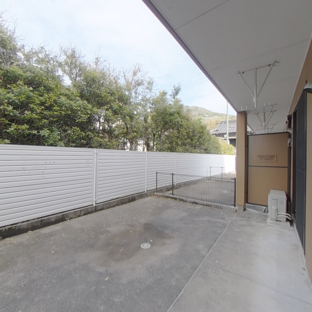 写真:River Village N・Rの専用庭