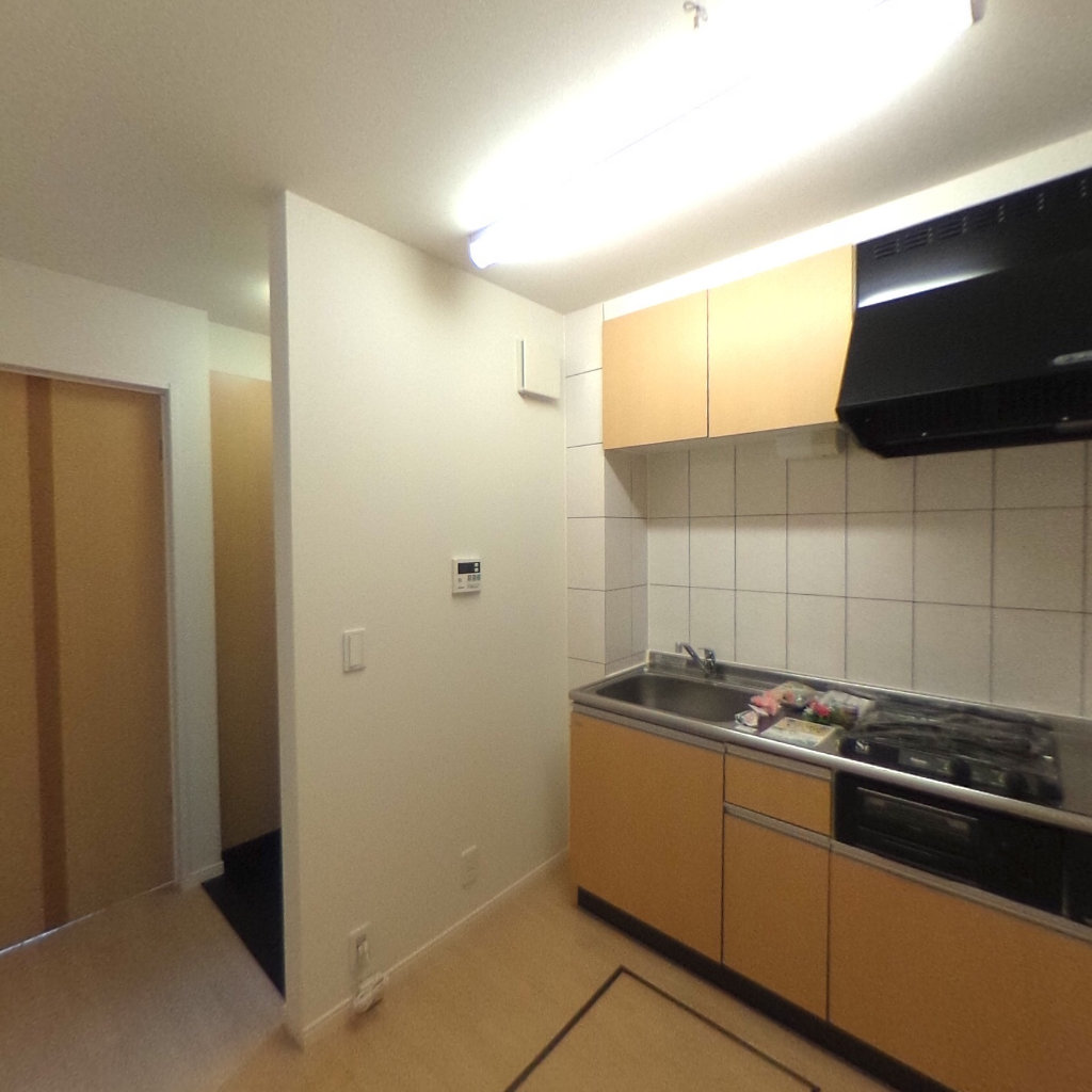 写真:アルモニ原町のキッチン