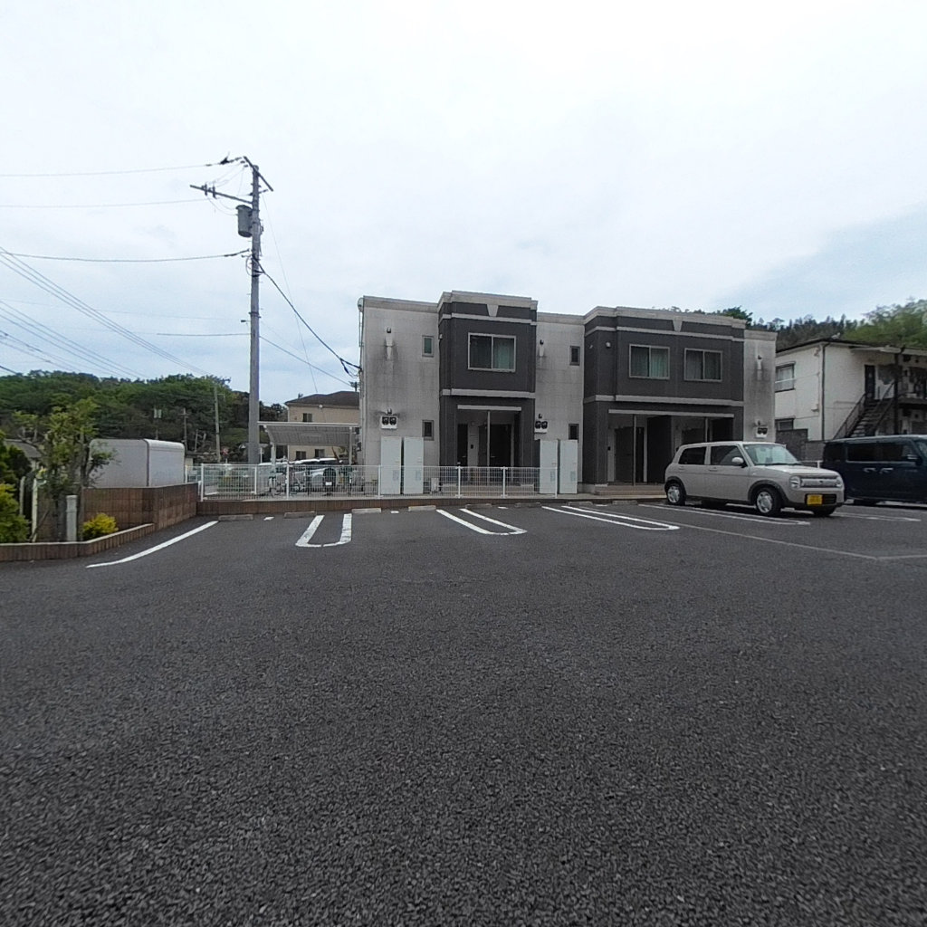 写真:サン フォレスタ Aの敷地全景