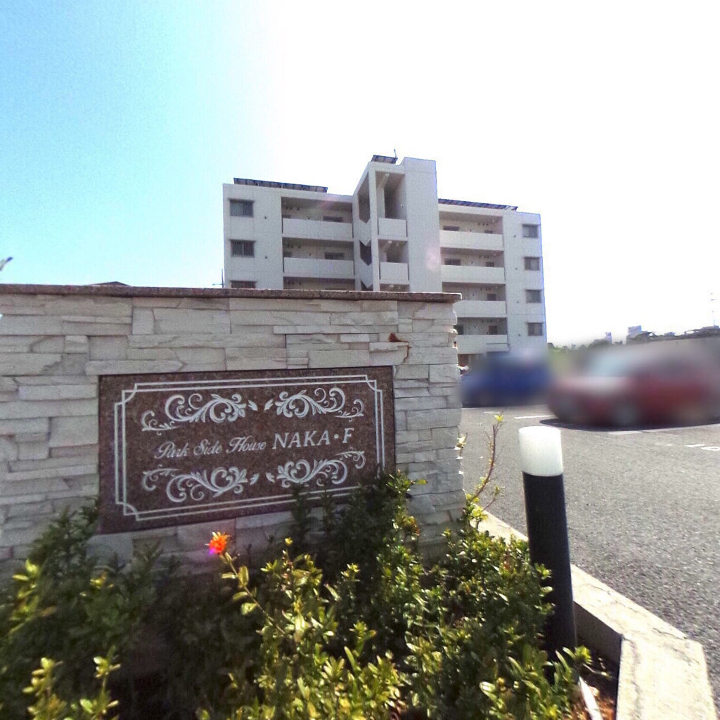 写真:パークサイドハウスNAKA・Fの敷地全景