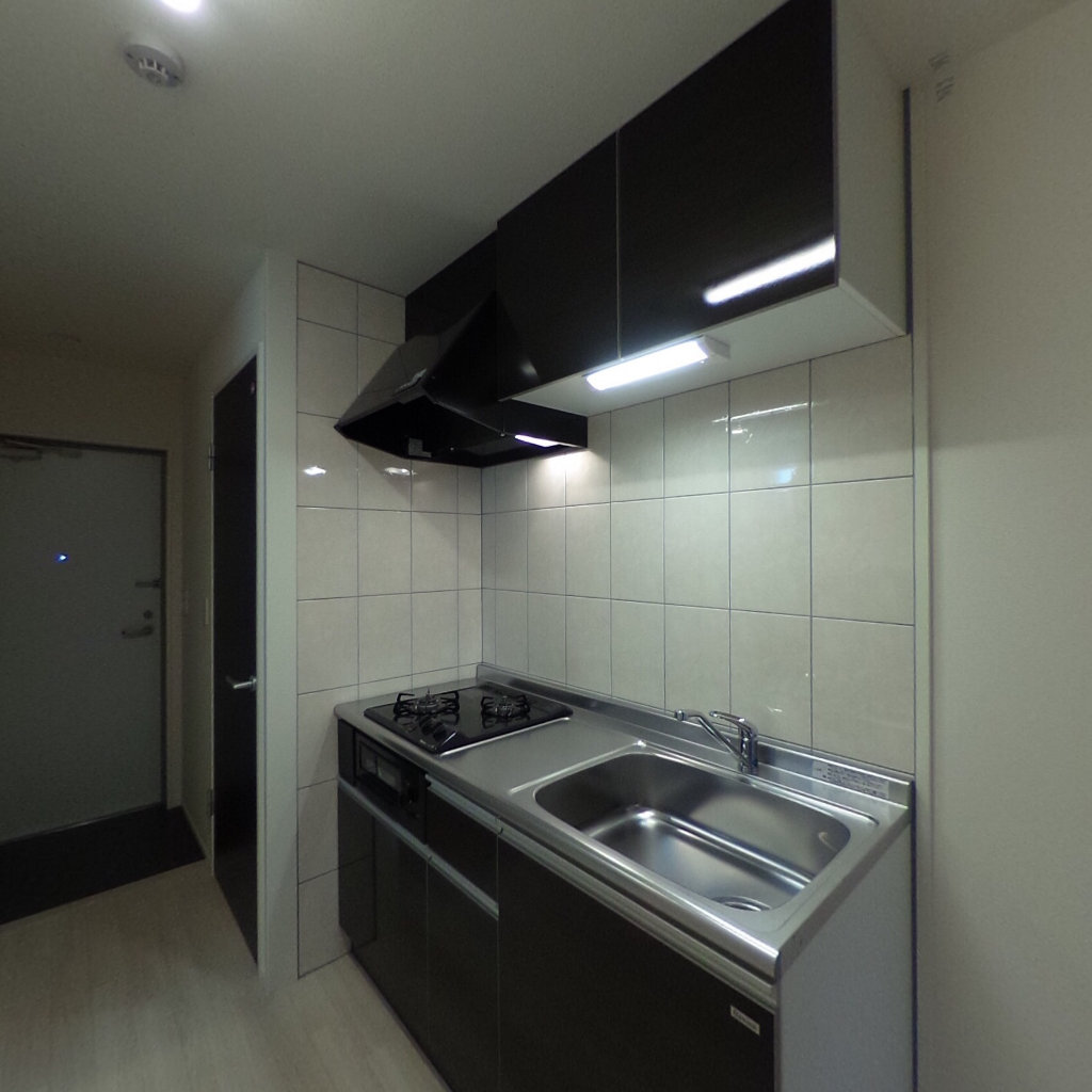 写真:North Garden A棟のキッチン