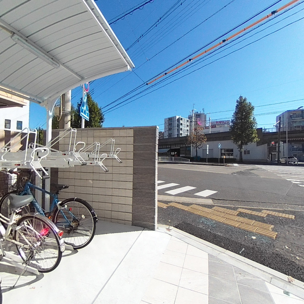 写真:フェアモント千代田の自転車置場