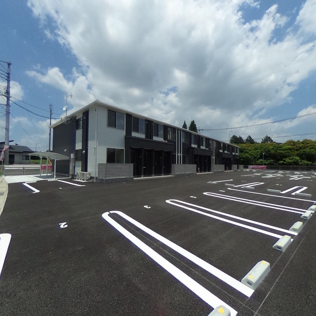 写真:Le.Lien広崎の敷地全景