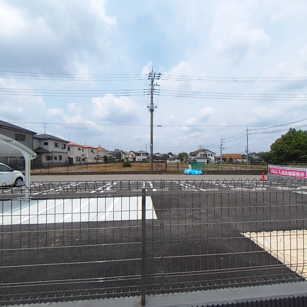 写真:レサンス八街の専用庭