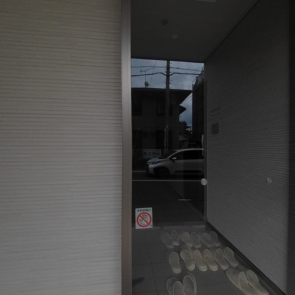 写真:ボナール久保町のエントランス