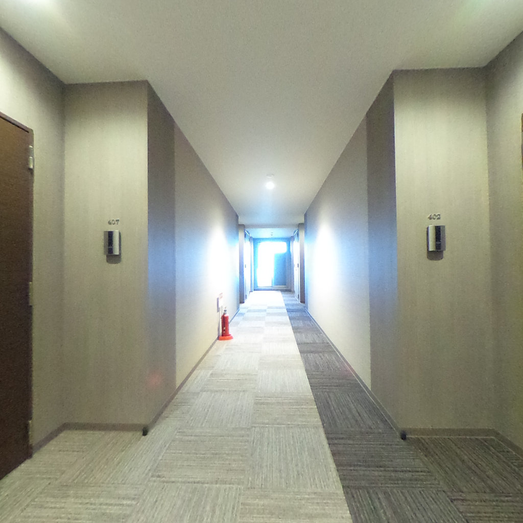 写真:ハアラン国体町の共用部
