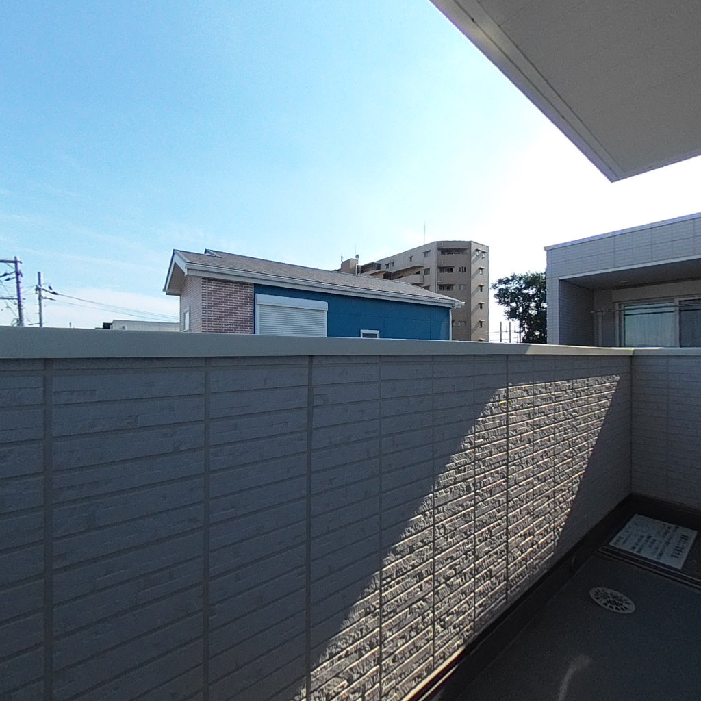 写真:D-residence南茨木のバルコニー