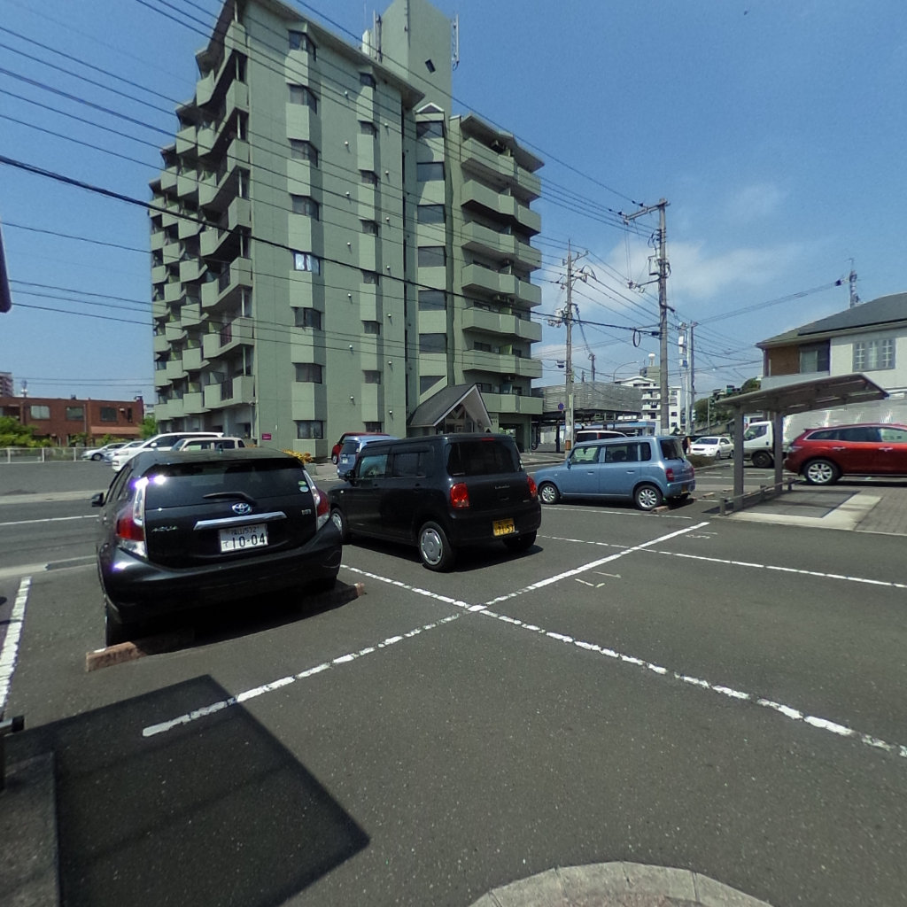 写真：西深津ハイツC棟の共用部