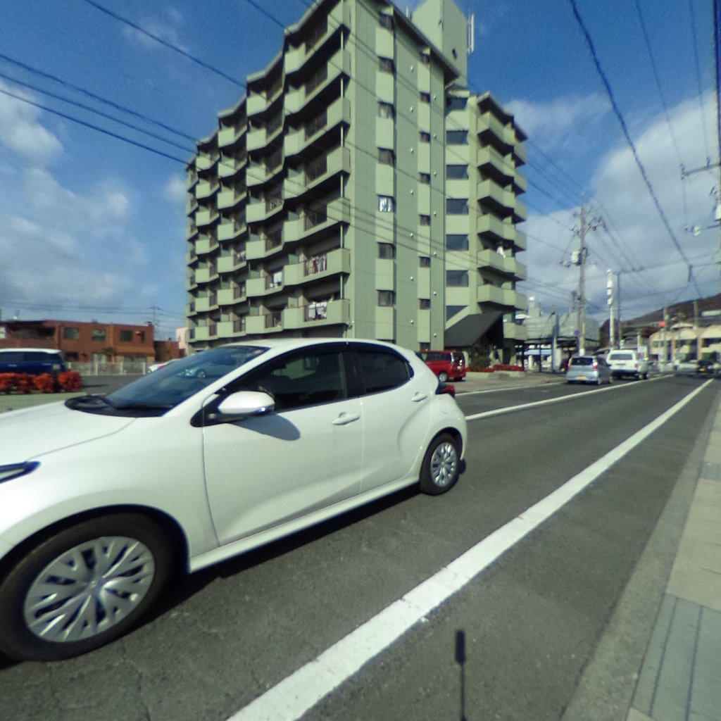 写真：西深津ハイツC棟の共用部