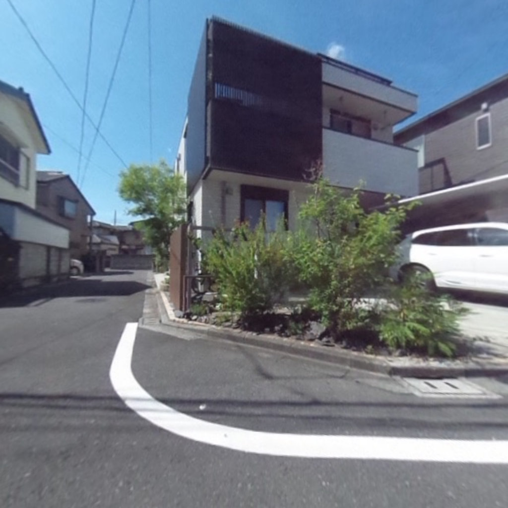 写真:villa八潮の建物全景