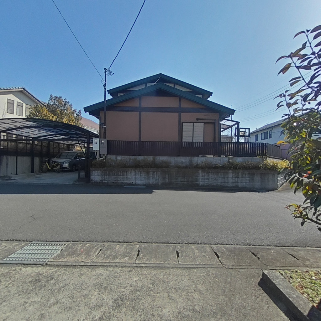 写真:明石南1貸家の敷地全景